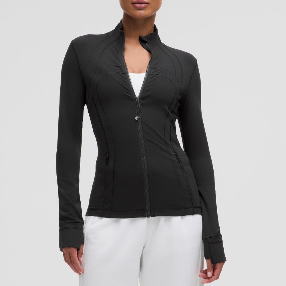 Lululemon Black Define Jacket full zip size 10